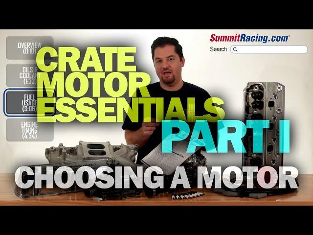 Choosing the Right Crate Engine for Your Project from Summit Racing