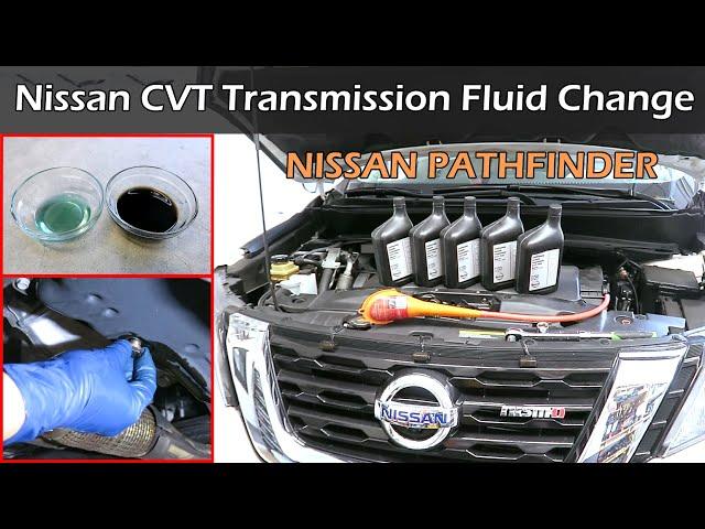 How To Change Nissan CVT Transmission Fluid | Nissan Pathfinder 2013-2020