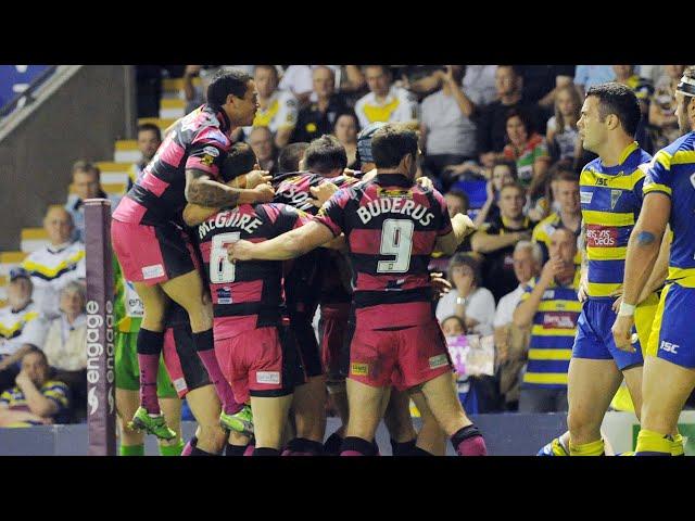 Warrington Wolves v Leeds Rhinos Play offs 2011
