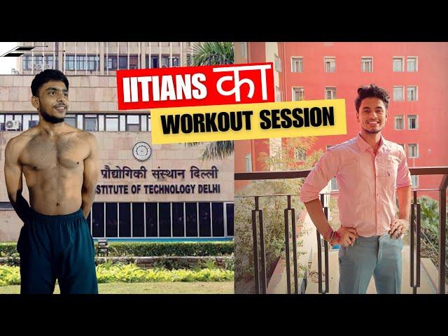 Intense Workout VLOG ft. IIT DELHI