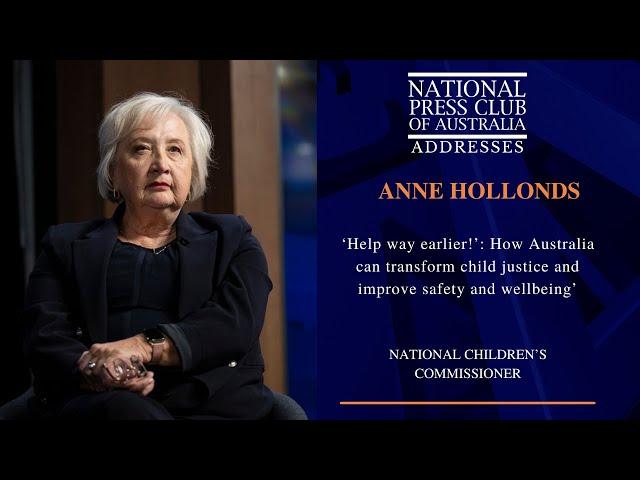 IN FULL: Anne Hollonds' Address to the National Press Club of Australia