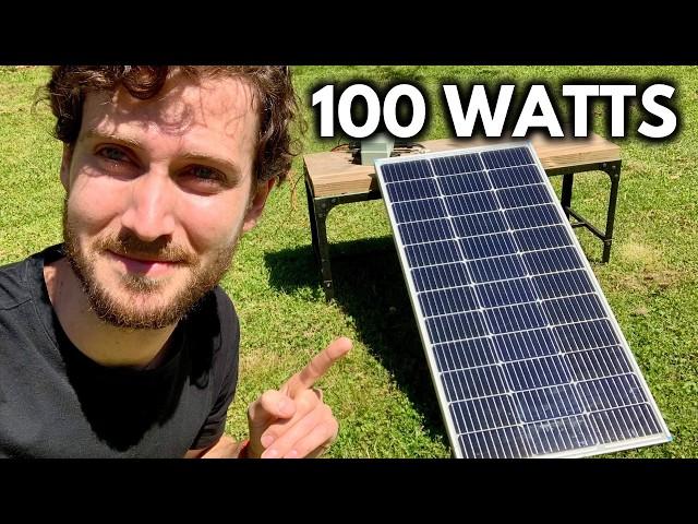 How Much Energy Does a 100 Watt Solar Panel Produce?