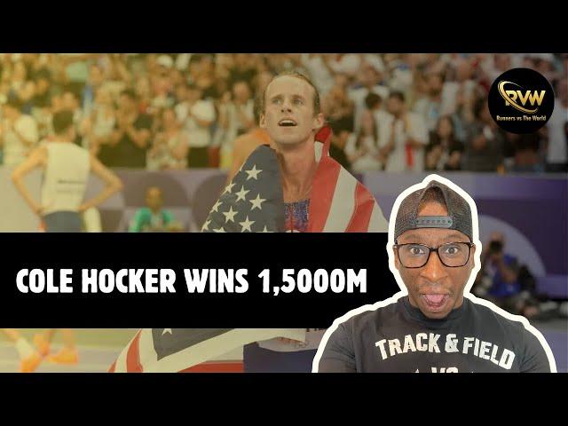 COLE HOCKER SHOCKS THE WORLD in 1500m Final | 2024 Paris Olympics #usatrackandfield #olympics #paris