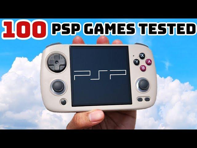 100 PSP Games Tested on Anbernic RG CubeXX