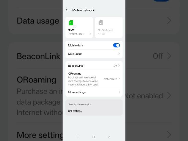 How to use mobile data during call?  #ytshorts #shorts #android