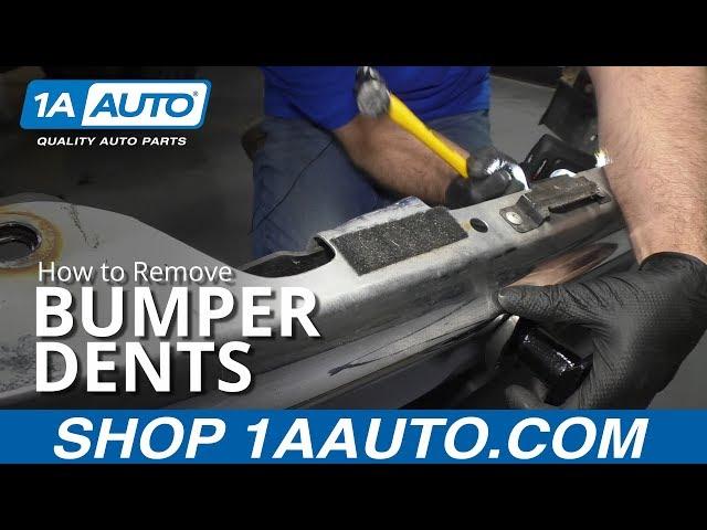 How to Remove Metal Bumper Dents