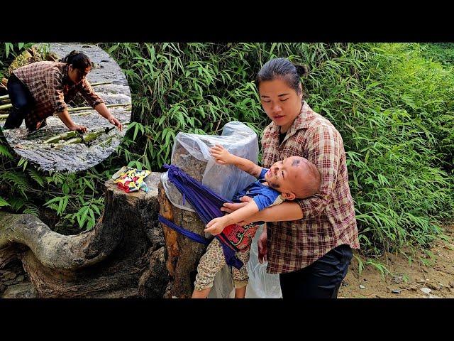 Dinh found the boy tied to a tree alone. The mother was nowhere to be found.