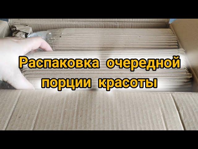 Распаковка посылки с новыми растениями.Очередная порция красоты