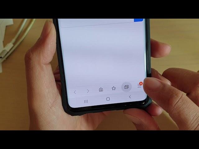 Galaxy S10 / S10+: How to View Internet Tabs As List / Cards