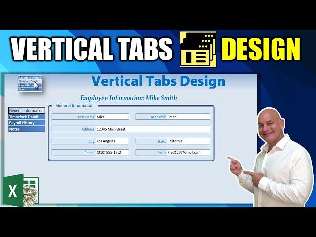 How To Quickly Create Vertical Tabs for ANY Excel Workbook