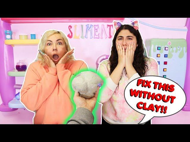 FIX THIS SLIME WITHOUT MAGICAL CLAY CHALLENGE! Slimeatory #633