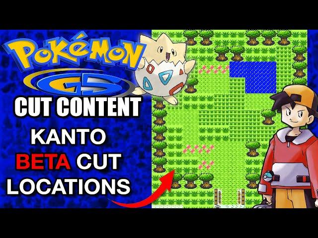 The Beta Maps of Pokemon Gold and Silver PART 3 | Pokemon Cut Content