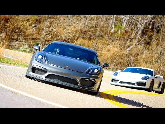 Chasin' the Tail of the Dragon | Porsche Cayman GT4s