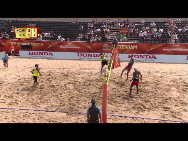 Cuba vs Brazil Full Match FIVB Beach Volleyball World Championships