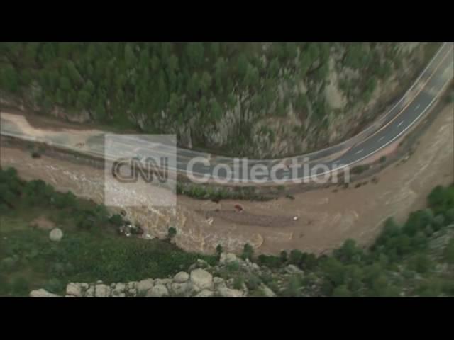 CO:BOULDER FLOODING AERIALS