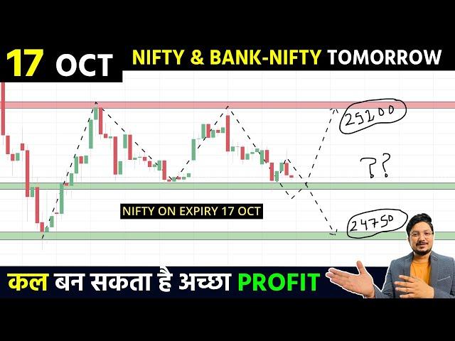 Bank Nifty Tomorrow 17 OCT  | Bank Nifty Tomorrow Prediction | Bank Nifty Analysis & Prediction