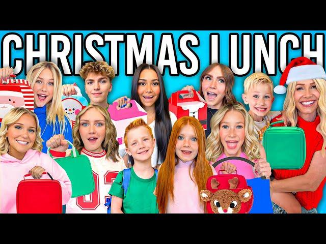 SCHOOL LUNCH PLANNiNG and PREP for LARGE Family! MOM of 16 KIDS!! *CHRiSTMAS EDiTiON*