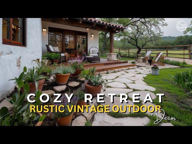 Rustic Vintage Outdoor Decor: Get Inspired for Your Dream Farmhouse!