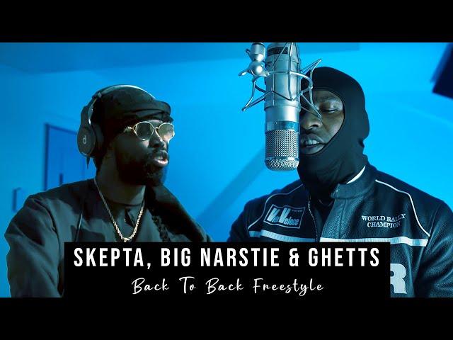 Skepta, Big Narstie & Ghetts - Back to Back Grime Freestyle Video (2024)