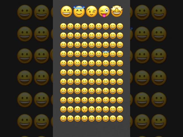 Find the odd emoji.hard/impossible emoji challenge #shorts #emojichallenge #emojigame #viral