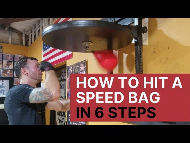 Speed Bag Tutorial - How To Hit a Speed Bag in 6 Steps (By Noah Cutter)