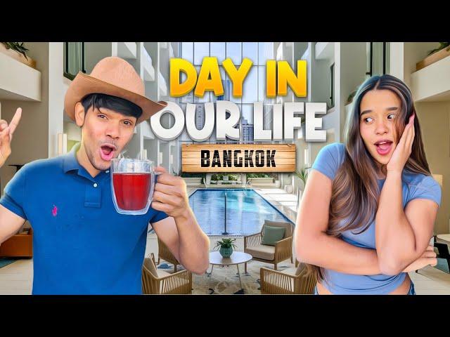 Day In Our Life In Thailand | Yash and Hass - සිංහල Vlog