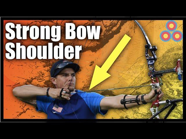 Set Your Bow Shoulder in the Best Position Possible | Archery Bow Shoulder Form