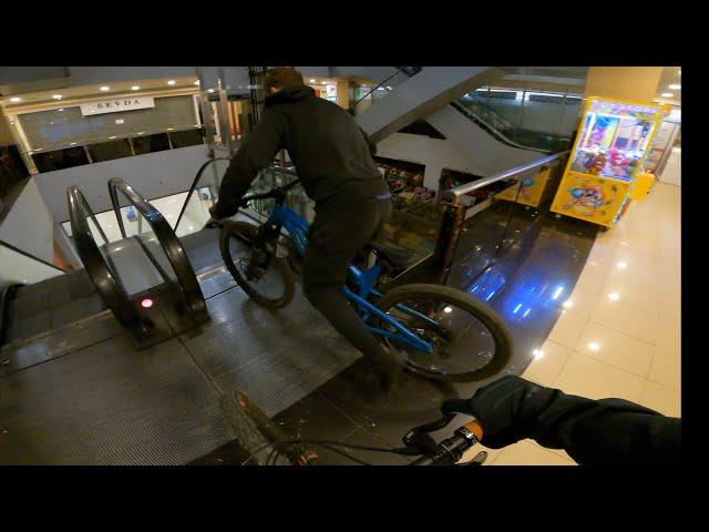 Bike Vlog Târgu-Mureș (Am intrat cu bicicleta îm Mall)