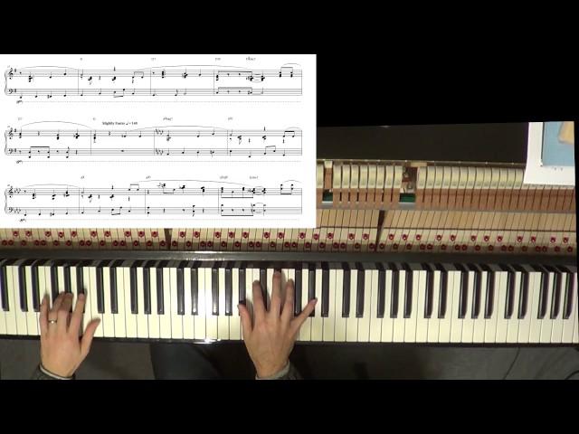 Jazzy Happy Birthday Intermediate-Advanced Piano Arrangement with sheet music