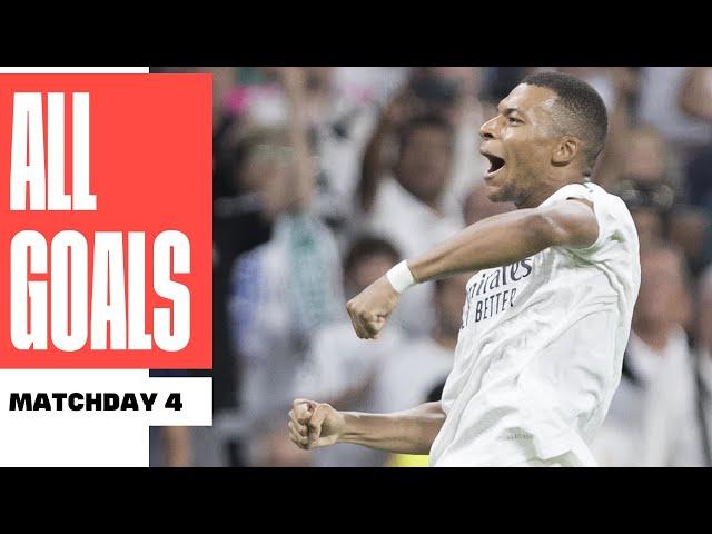 ALL GOALS MATCHDAY 4 LALIGA EA SPORTS 2024/25