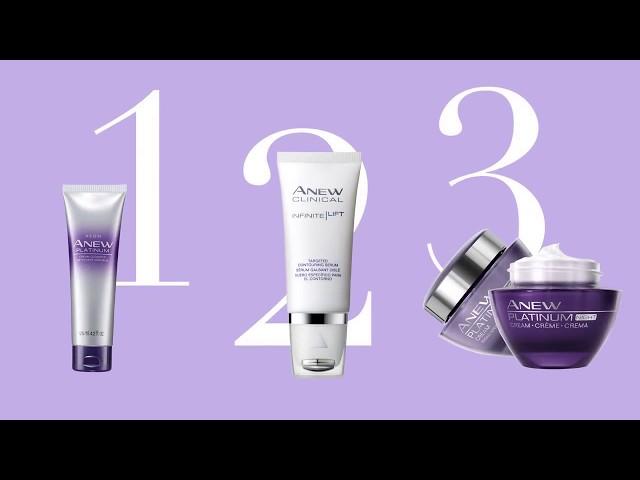 ANEW Platinum Skincare Regimen | Avon