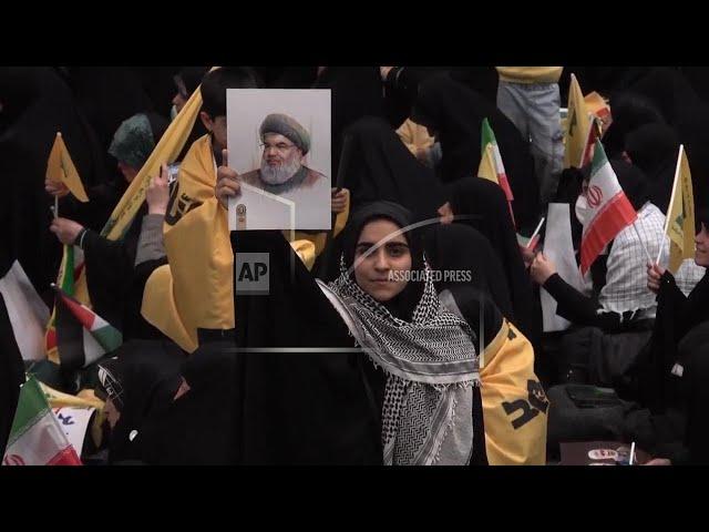 Iran holds commemoration for Hezbollah leader Nasrallah, 5 months after his killing