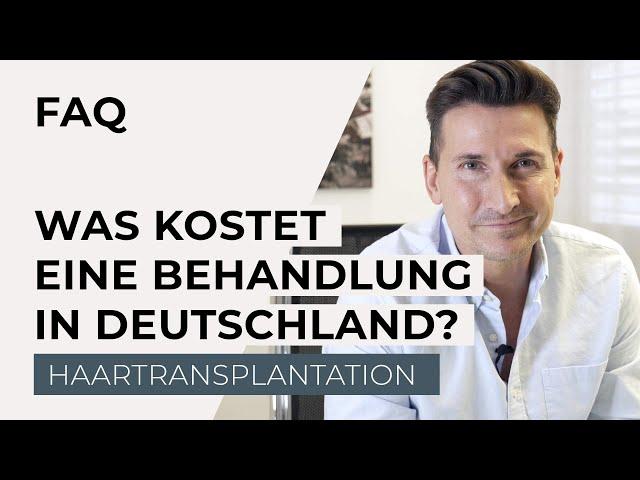 Haartransplantation - Was kostet eine Haartransplantation in Deutschland?