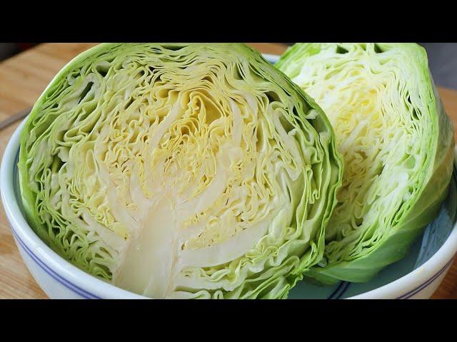 Don’t stir-fry cabbage anymore, teach you a new way to eat cabbage, add 3 eggs