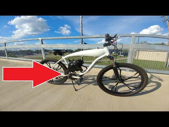 Motorized Bike Jackshaft. What it does and how it does it *Viewer Request* Hill Climb and Speed Test