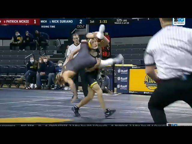 #24 Detailed Analysis of Nick Suriano vs Patrick McKee D1 Wrestling 2022