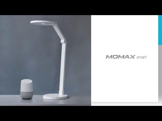 MOMAX - Smart Desk Lamp with Wireless Charger - Animation - 4K