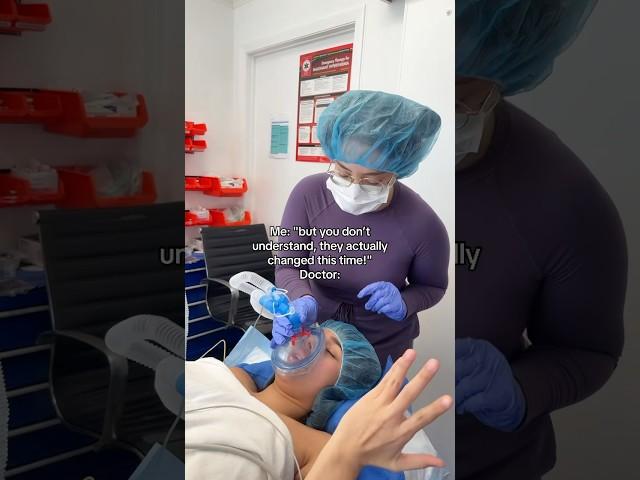 anesthesia: 1 her ability to overshare: 0 #plasticsurgery #funny #miami