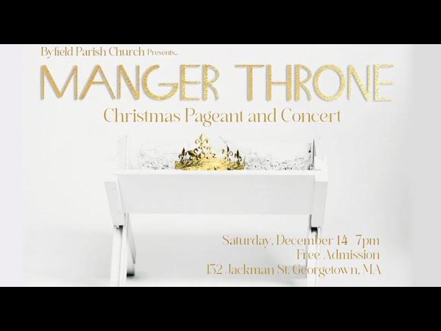 Manger Throne 2024