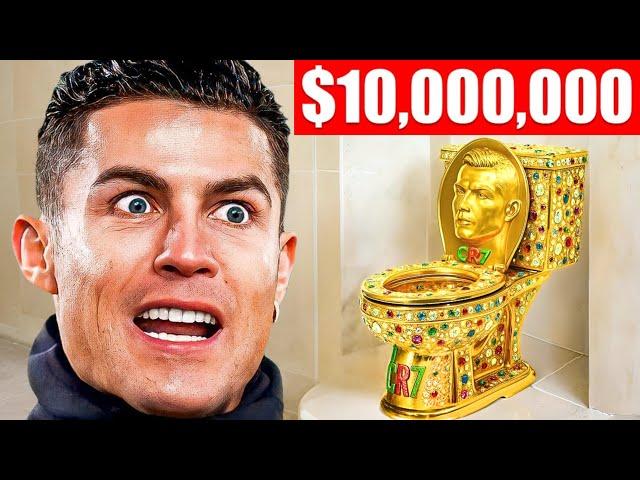 $10 Vs $10,000,000 Things Cristiano Ronaldo Spends His Money On