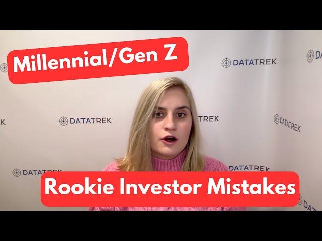 Millennial/Gen Z Rookie Investor Mistakes