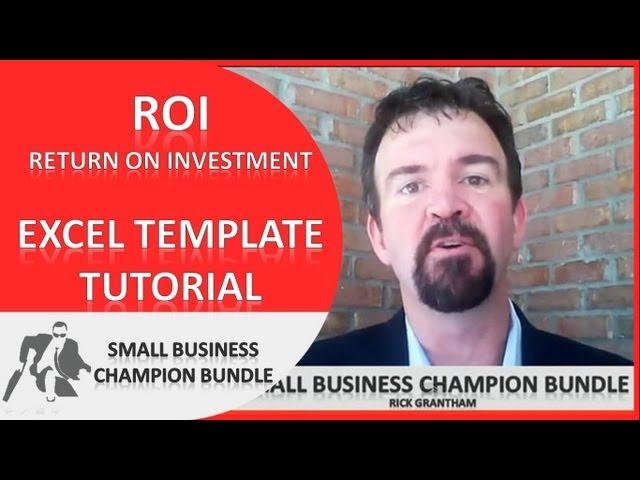 ROI Calculator Excel Template - Analysis chart - What is ROI