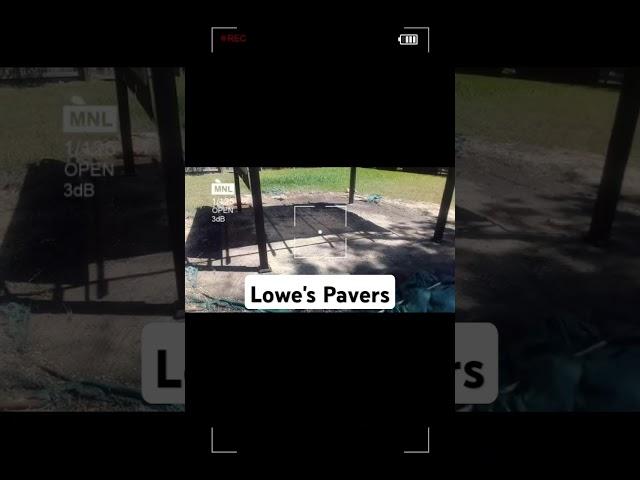 Lowe's paver stones @lowes #lowes #homeimprovement #diy