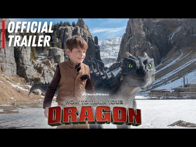 HOW TO TRAIN YOUR DRAGON Live Action Trailer | Dream works Studio