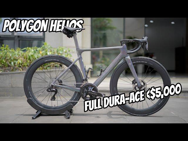 Less than $5k for a FULL DURA ACE Di2 road bike. Polygon Helios Review