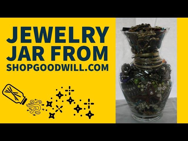 Jewelry Jar Upnboxing from Shopgoodwill.com |Trash or Treasure | Moonstone Mamas