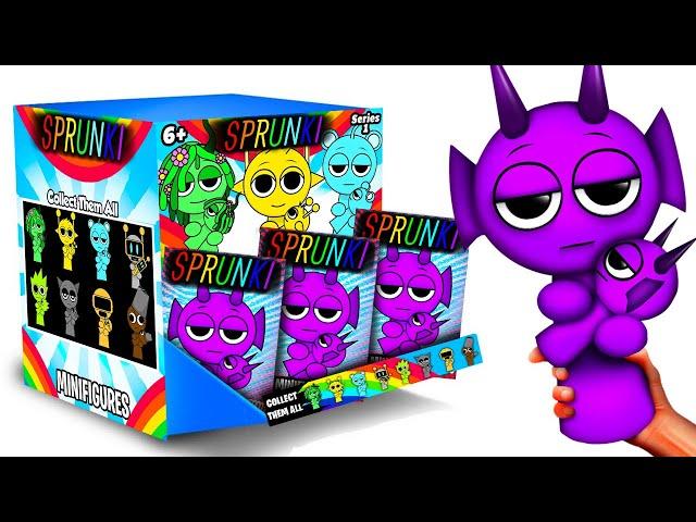 The LARGEST Sprunki FAMILY MYSTERY BOX! NEW Family SIMON, SPRUNKI Tyler SNOWI Minifigures