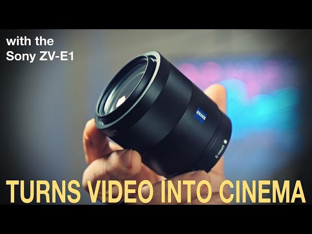 Sony 55mm F/1.8 Zeiss with Sony ZV-E1 for Video: the Best Cinematic Combo