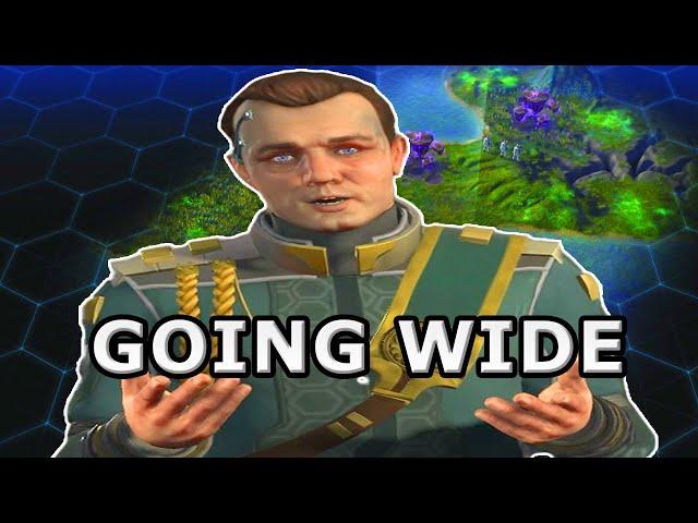 I'm actually having fun going wide in Civilization: Beyond Earth