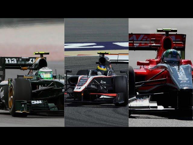 The Full Story of HRT, Virgin/Marussia/Manor and Lotus/Caterham - Part 1 - 2010